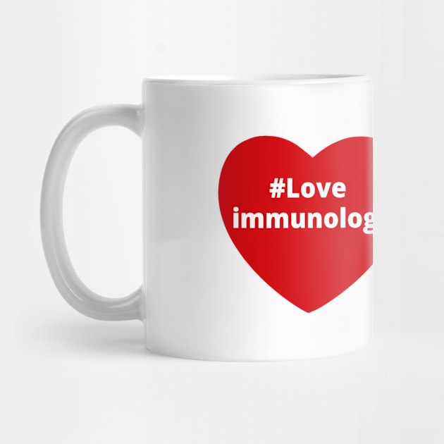 Love immunology - Hashtag Heart by support4love